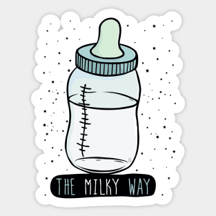 the milky way Sticker